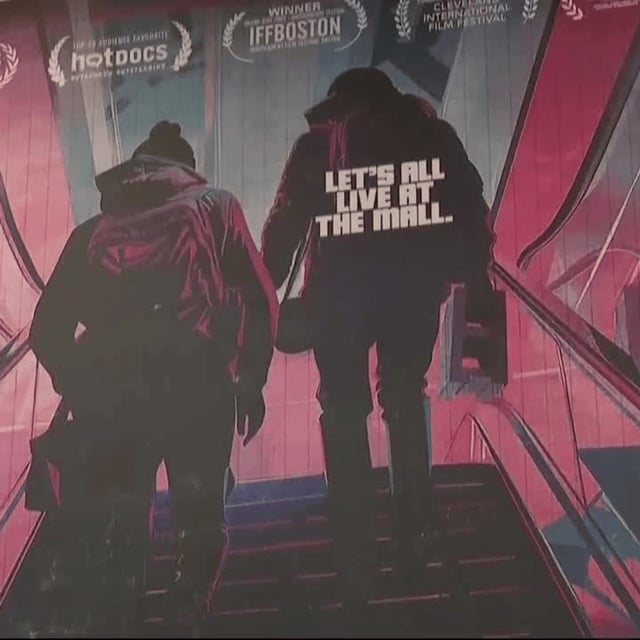 A movie poster for the Secret Mall Apartment. (WJAR)