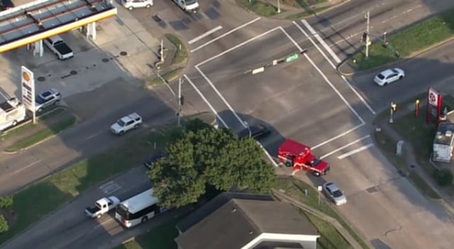 Boy hit by car