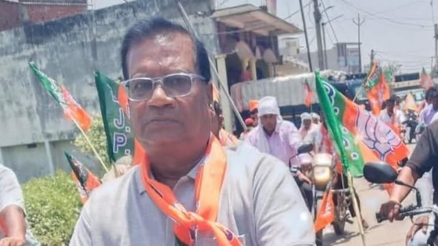 BJP leader Gaurishankar Agrahari, who has been expelled by the party