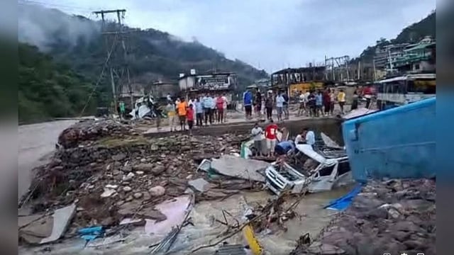 Himachal Pradesh: Heavy rain wreaks havoc in Dharampur | Image: X