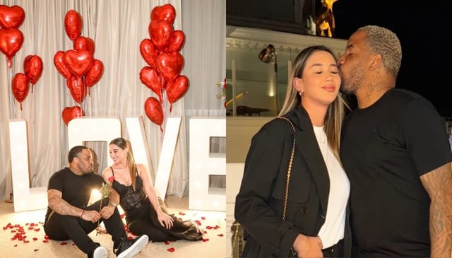 La romántica sorpresa de Jefferson Farfán a Xiomy Kanashiro  por su aniversario: “Mi 14. Gracias, morchi”