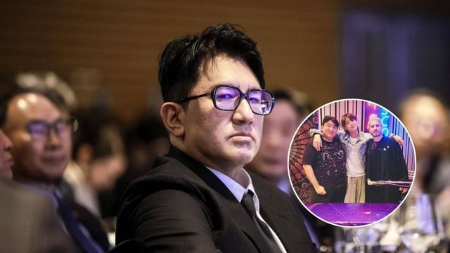 BTS Agency HYBE Founder Bang Si-Hyuk Appears Before Seoul Police In ₹32.7 Crore Fraud Case | Image: X
