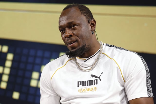 Athletics - Usain Bolt and Armand Duplantis during a Puma event in Tokyo ahead of the World Athletics Championships - Tokyo, Japan - September 11, 2025
Usain Bolt speaks ahead of the World Athletics Championships REUTERS/Manami Yamada