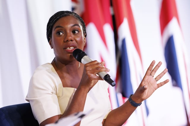 Kemi Badenoch at the Institute of Chartered Accountants’ Hall in the City of London last week