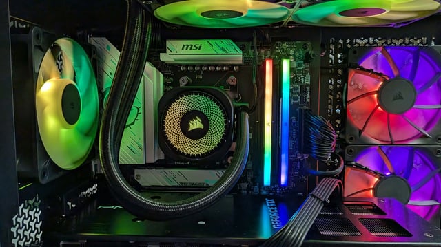 The difference between what the memory kits run at by default and the speeds they can attain under XMP settings are at the heart of the dispute.