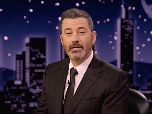 UNSPECIFIED: In this screengrab released on November 17, Jimmy Kimmel speaks at the 2022 Media Access Awards presented by Easterseals and broadcast on November 17, 2022. (Photo by 2022 Media Access Awards Presented By Easterseals/Getty Images for Easterseals)