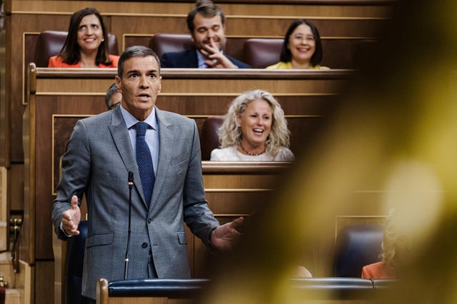 El presidente del Gobierno, Pedro Sánchez.