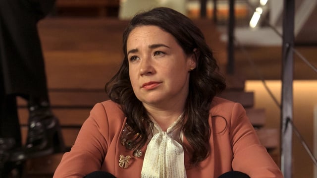 Sarah Steele as Marissa Gold in 'The Good Fight' Season 6 Episode 10, 'The End of Everything'