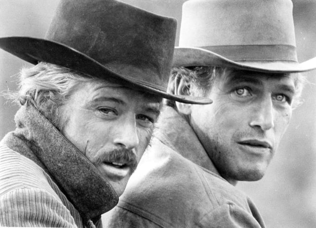 Paul Newman and Robert Redford  starred in "Butch Cassidy and the Sundance Kid"