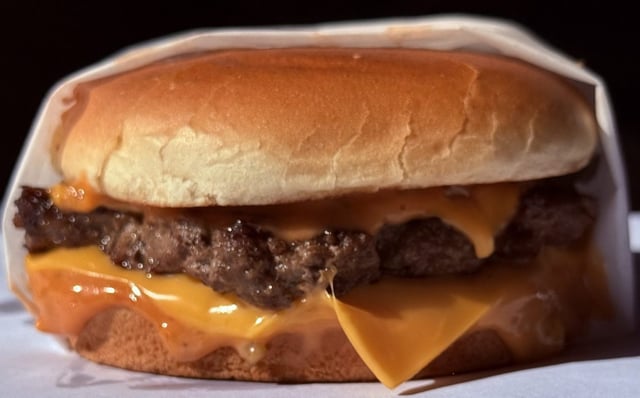 Jack in the Box is selling its Classic Smashed Jack for $5 this week, Sept. 15, 2025. (Photo by Fielding Buck, The Press-Enterprise/SCNG)