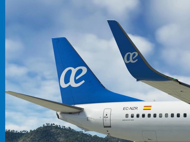 Aviones de Air Europa.
