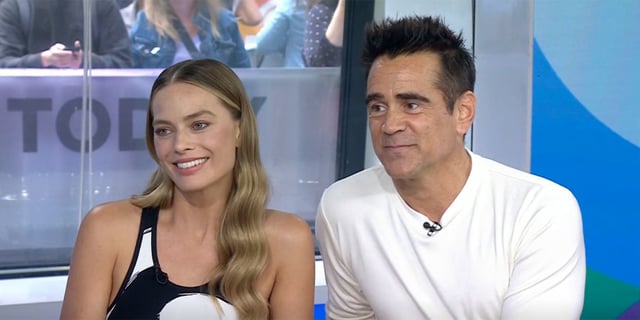 Margot Robbie and Colin Farrell