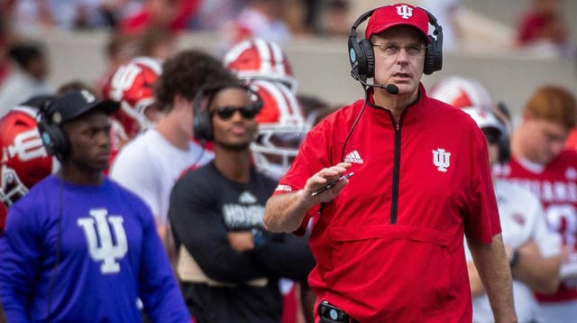 Head Coach Curt Cignetti during the Indiana versus Kennesaw State Big Ten football game at Memorial Stadium on Saturday, Sept. 6, 2025.
