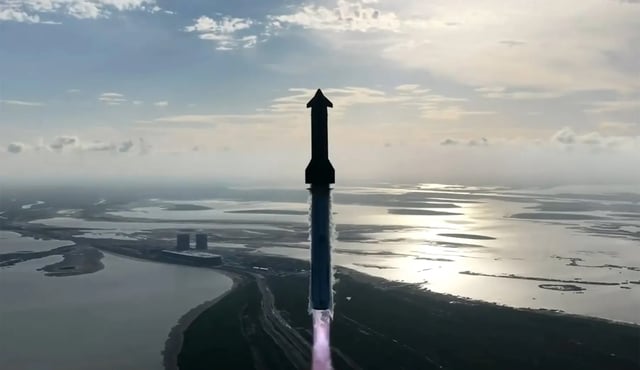 A SpaceX Starship and Super Heavy launches Aug. 26 from SpaceX’s Starbase site. A federal judge in Washington, D.C., has ruled that the FAA did not violate environmental laws when it cleared the commercial space company to launch the mega-rocket for the first time on April 20, 2023.