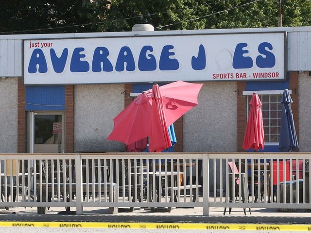 The Average Joes bar in Windsor is shown on Tuesday, Sept. 16, 2025.
