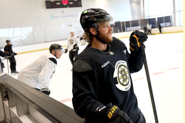 David Pastrnak is expected to be one of the leaders on a revamped Bruins roster this season.