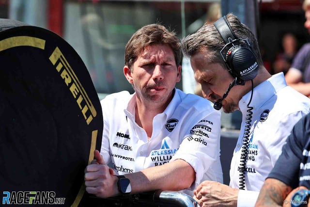 James Vowles, Gatean Jego, Williams, Imola, 2025