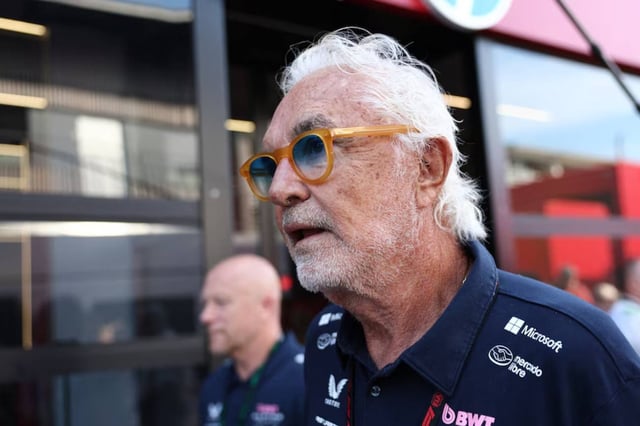 Briatore volvió a hablar sobre el futuro de Alpine (Prensa)