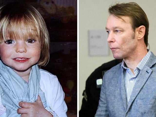 Madeleine McCann y Christian Brueckner