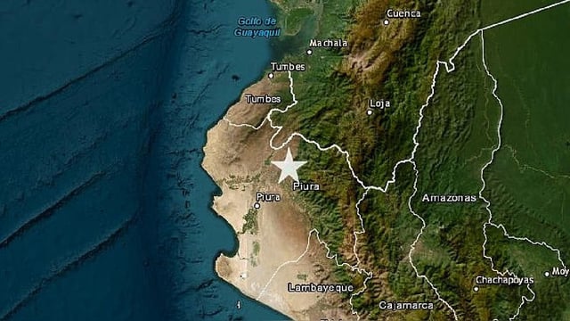 El sismo fue sentido a las 11:36 a.m.