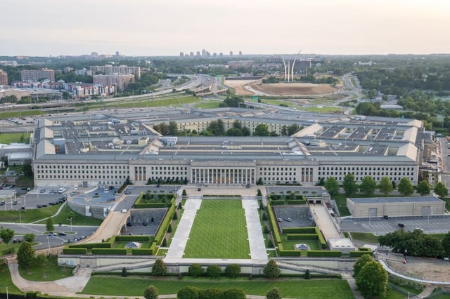 Pictured is a May, 2023 aerial view of the Pentagon (DoD Photo)