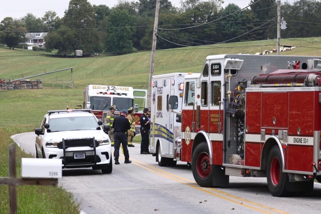 First responders were on the scene of an incident in North Codorus Township Sept. 17, 2025.