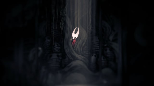 Hollow Knight: Silksong Twisted Bud - Hornet trapped in roots