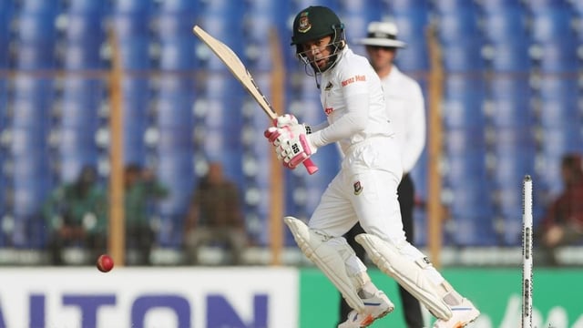 Bangladesh's Mushfiqur Rahim during the Test series against India in 2022 | Image: ANI