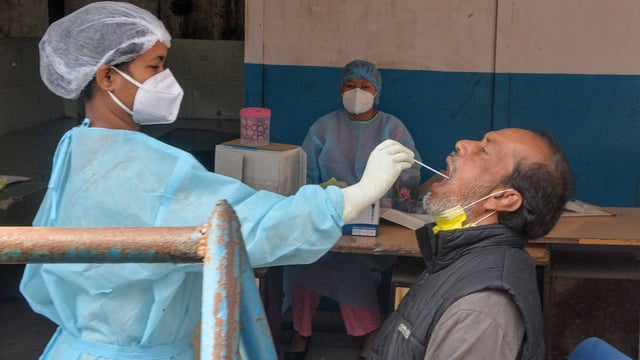 In India, H3N2 virus test is mostly conducted as an RT-PCR test. (Photo: AFP)