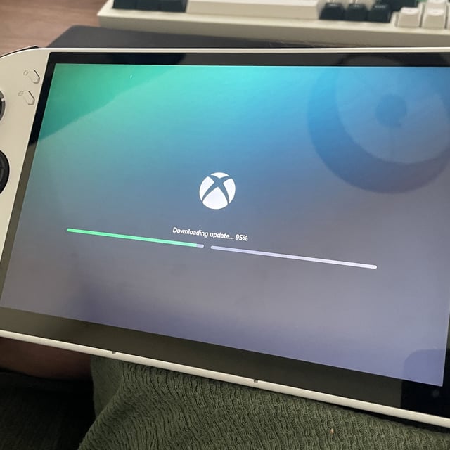 A Lenovo Legion Go S running Microsoft Xbox Full screen experience