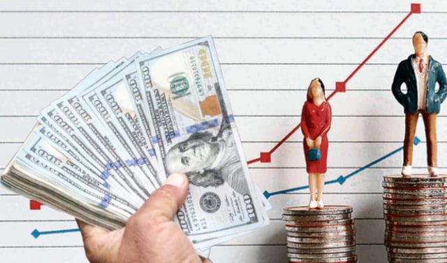 Mujeres ganaron 27% menos que hombres pese a mayor participación laboral en 2024