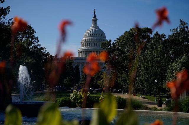 The U.S. Capitol Building's dome is seen in Washington, U.S., September 9, 2025. REUTERS/Elizabeth Frantz/ File Photo