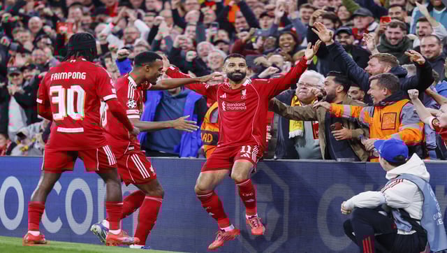 Mohamed Salah buscará extender su racha goleadora en el duelo Liverpool vs Everton (Crédito: Alamy Stock Photo). 