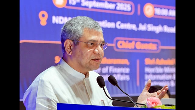 Union IT minister Ashwini Vaishnaw announced that an AI governance framework will be released within the next 10 days, hopefully before September 28 (ANI)