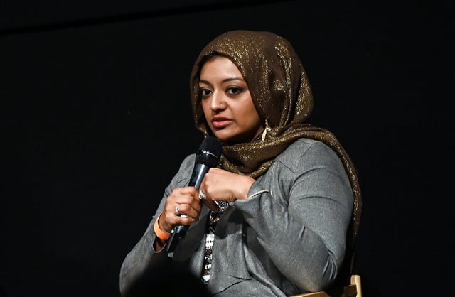 Rabia Chaudry, attorney and executive producer, at a Q&A for HBO's "The Case Against Adnan Syed" on Feb. 26, 2019 in New York City.