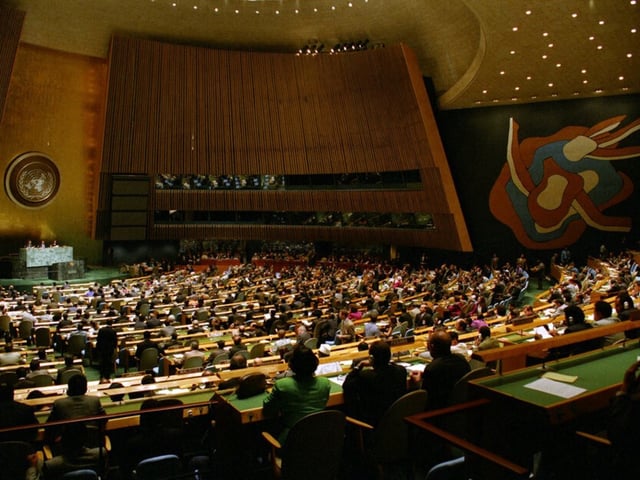 Asamblea General de las Naciones Unidas, 80 aniversario.