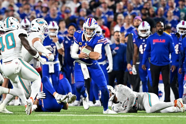 Allen is undefeated at home against the Dolphins in his NFL career.