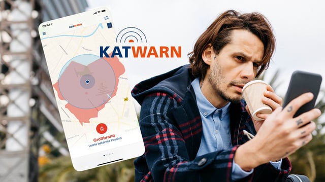 Fehlalarm bei Katwarn: Landkreis verschickt Gesangsaufforderung