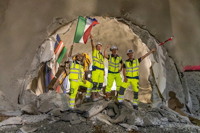 Europe is building the largest railway under the Alps.
