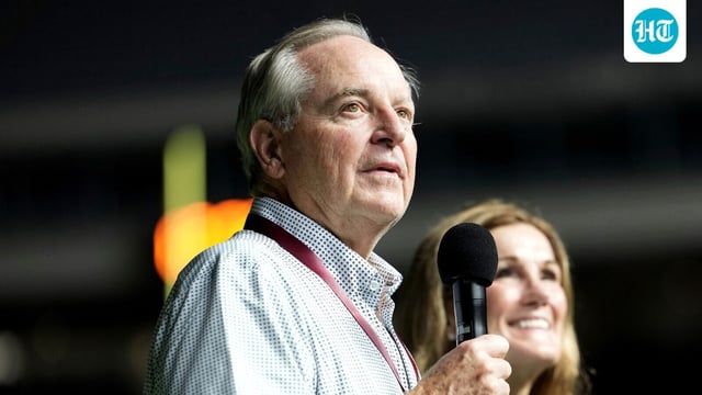 Texas A&M University President Mark A. Welsh III resigns amid backlash over a controversial classroom video that led to a professor's firing. (AP Photo/Sam Craft, File)