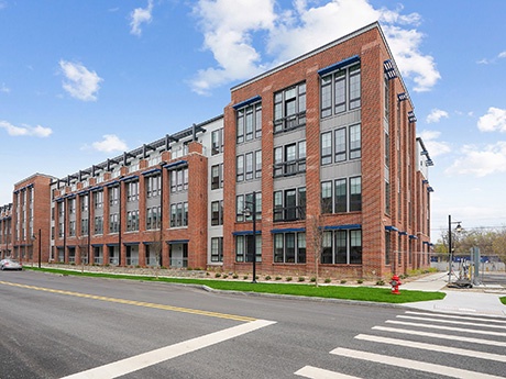 Pictured is Emerson, a 188-unit apartment community located in Sleepy Hollow, N.Y., in which Toll Brothers Apartment Living developed in 2022.