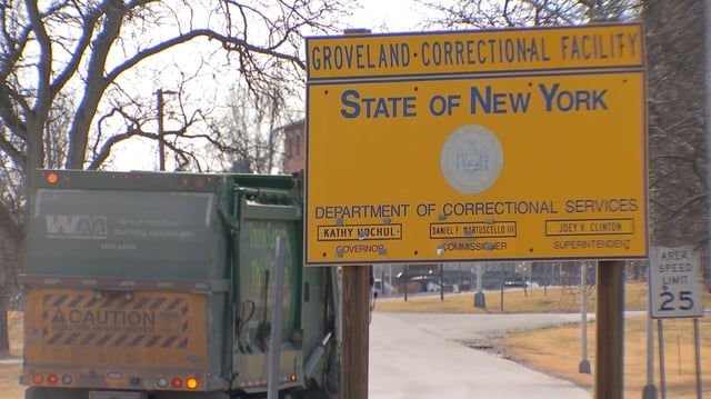 Groveland Correctional Facility (WHEC file photo)