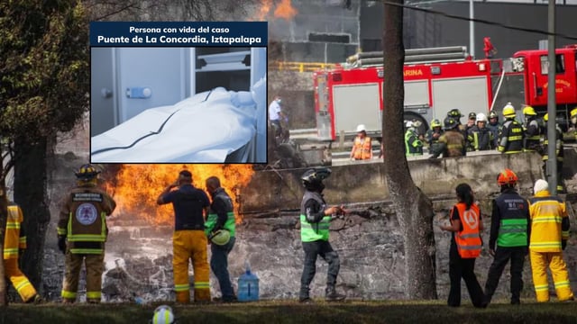 Dos personas permanecen sin identificar tras explosión de pipa en Iztapalapa. Foto: El Universal, Canvas