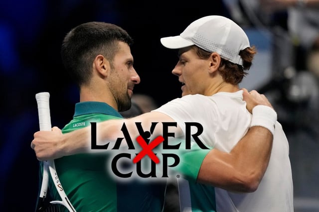 Djokovic y Sinner fuera de la Laver Cup.
