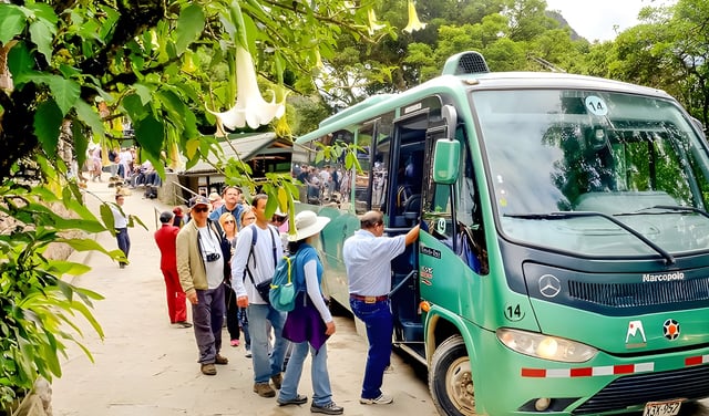 Contraloría detecta deficiencias en gestión del transporte turístico hacia Machu Picchu