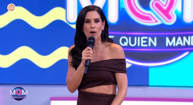 La presentadora reveló que, por el momento, no tendrá un reemplazo en la conducción de 'Mande quien mande' | Foto: América TV (Captura)
