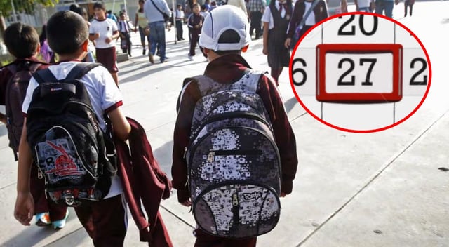 Este grupo de escolares de colegios nacionales no asistirán a clases el 24 de septiembre