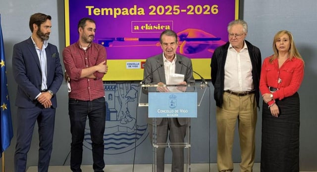 Intervención del alcalde Caballero durante la presentación.