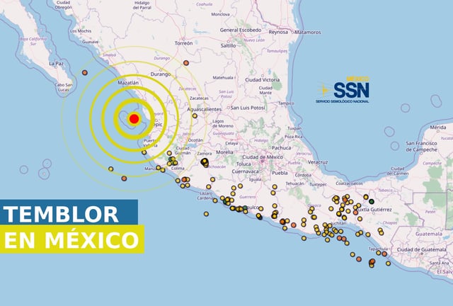 CDMX (MÉXICO), 20/09/2025.- Te comparto los datos exactos sobre dónde y a qué hora fue el último temblor registrado este sábado 20 de septiembre en Michoacán, Oaxaca, Jalisco, Guerrero, Colima, Chiapas y otros estados de México, según el reporte del Servicio Sismológico Nacional. Foto de ssn.unam.mx