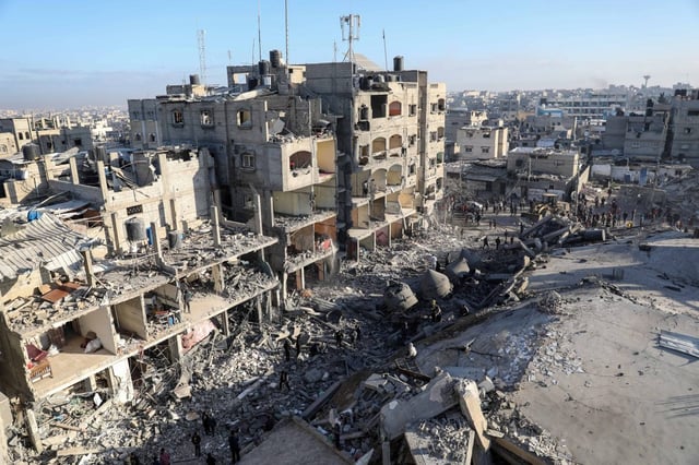 Countries around the world like the UK, Canada, France and Australia have all committed to recognising a Palestinian state. (Picture: Ahmad Hasaballah/Getty Images)